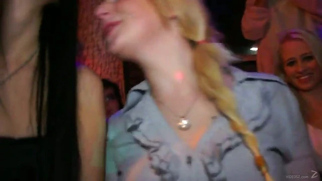 Horny cock sucking bitches enjoy hardcore fucking in group orgy