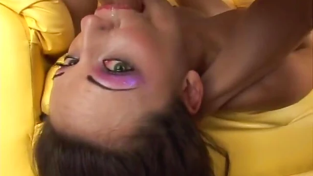 Seductive Whores Blow & Bang Guys in Steamy Gangbang Action Session