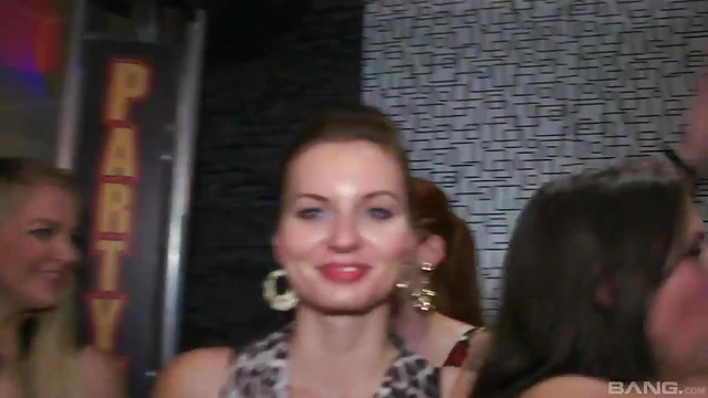 Sexy Brunette With Curves Enjoys Mind-Bending Group Sex Adventure At Party