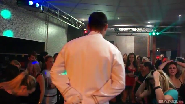 Sexy Brunette With Curves Enjoys Mind-Bending Group Sex Adventure At Party