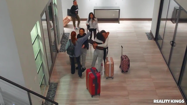 Hot Lesbian Orgy Features Horny Porn Stars Loving Pussy Action