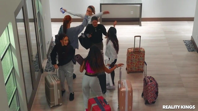 Hot Lesbian Orgy Features Horny Porn Stars Loving Pussy Action