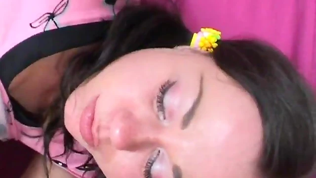 Hot Skinny Teen Gets Pounded by Multiple Dicks in Wild Gangbang