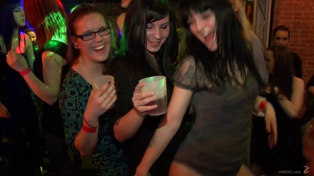 Crazy MILFs Blow Hard Cocks & Get Fucked Wildly at Reality Party Orgy