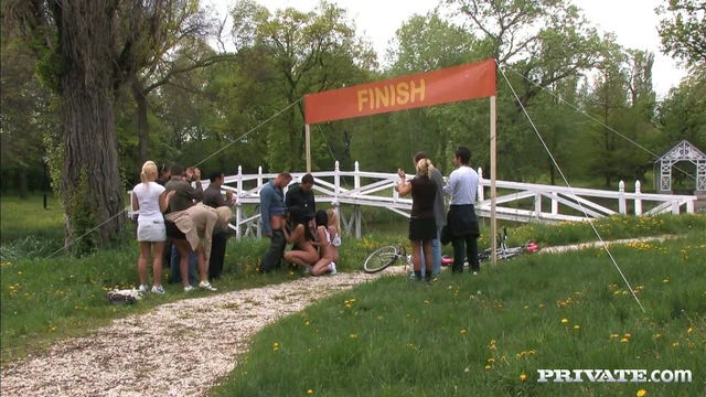 Outdoor Group Sex Adventure With Smoking Hot Babes Arousing Action