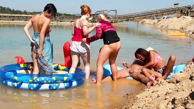 Beach Party Escalates Into Hot Group Sex As Everyone Gets Naked Together