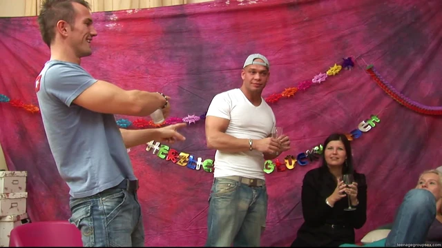 Male Stripper Turns Party Into A Full Blown Orgy With Passionate Sex Acts