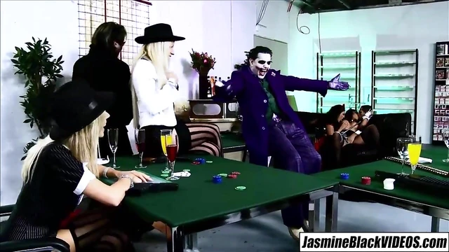 Jasmine Black's Slutty Ass Thrills In A Hot Group Fuck Fest