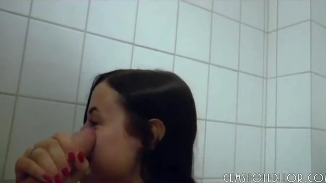 Hot German Amateur Gets Fucked Hard in Public Restroom Adventure