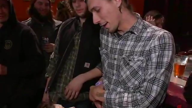 Passionate Brunette Dominates Men at Steamy BDSM Bash