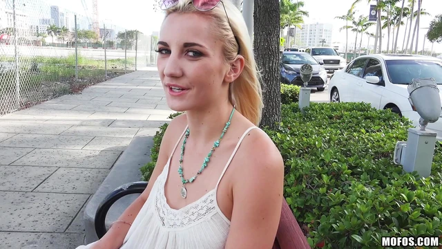 Blonde Bombshell Jade Bends Over for Hardcore Throbbing Action