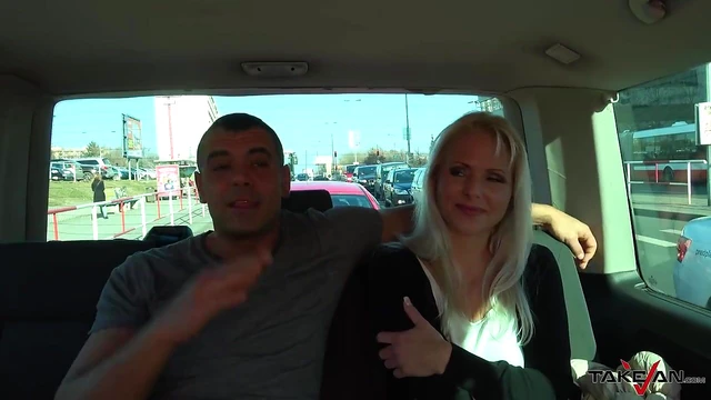 Desperate Kathy Gets Picked Up & Fucked Hard In Stranger's Car Ride