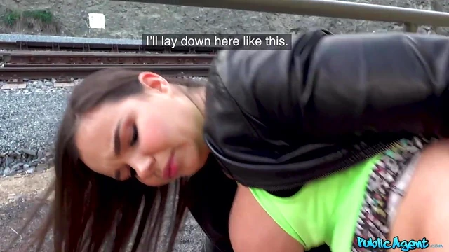 Passionate Sofia Lee Gets Her Pussy Pounded Hard On The Balcony By Stranger