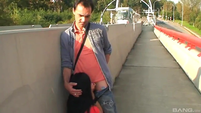 Sultry Czech Star Gets Pussy Fingered Publicly Before Hot Blowjob Action