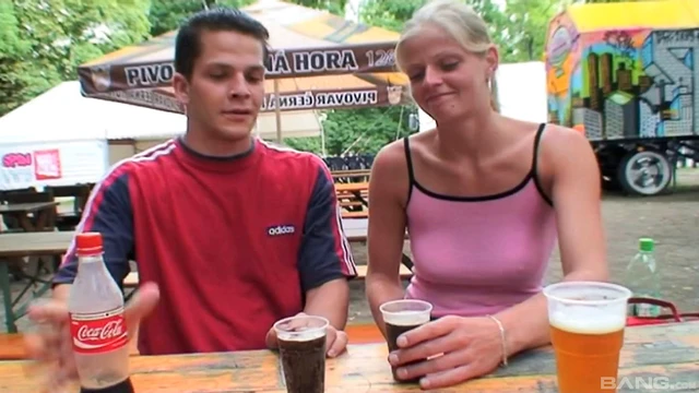 Sultry Czech Cowgirl Gets Pussy Licked & Fucked Hard Outdoors Naturally