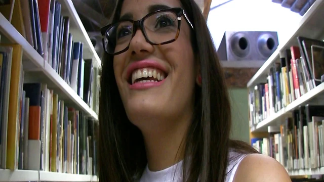 Bookish Nerd Accepts Cash for Steamy POV Library Sex Scene