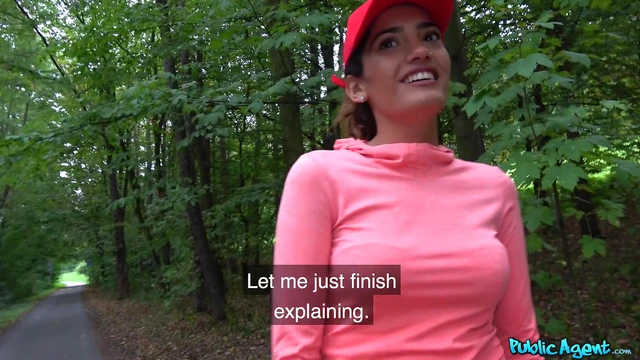 Pretty Penelope Craves Facial Finish After Hot Blowjob Delight