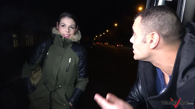 Jessica Gets Offered Ride Ends Up Getting Pounded Doggy Style Hard