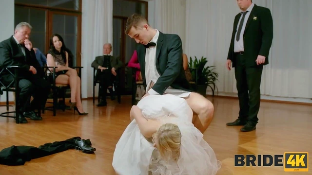 Kristy Waterfall Rides Lover Passionately While Spectators Watch Live Show