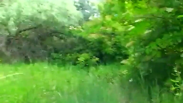 Hot Sex Outdoors: Fuck Her Ass Passionately While Lying On Grass