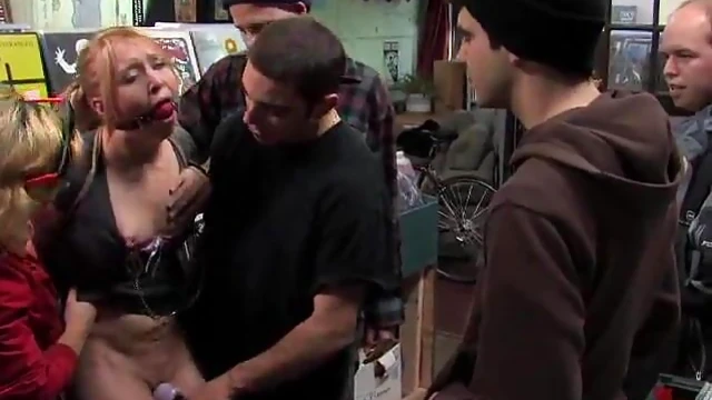 Seductive Brunette Enjoys Sultry Skin-on-Skin Stroll Indoors