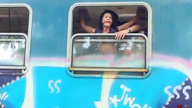 Seductive Brunette Enjoys Sultry Skin-on-Skin Stroll Indoors