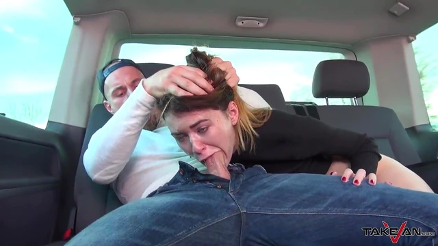 Naughty Teen Misha Gets Rough Sex in Private Car Encounter