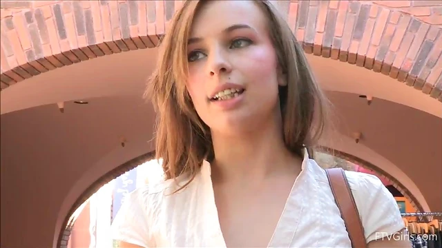 Sunny Day Fun: Cute Babe Displays Irresistible Sexy Charm Outdoors