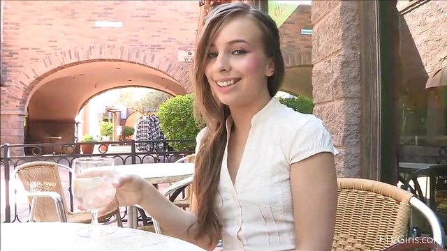 Sunny Day Fun: Cute Babe Displays Irresistible Sexy Charm Outdoors