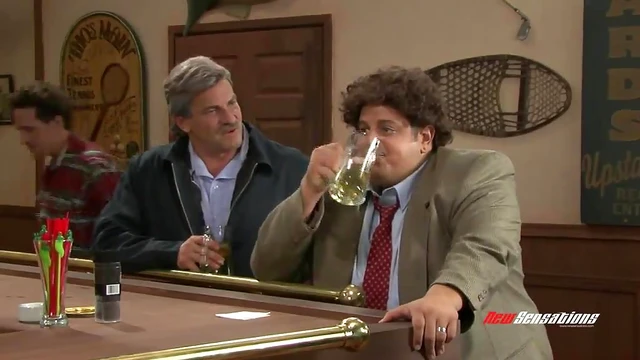 Desperate Guys Beg To Fuck A Sexy Lady In The Bar's Steamy Night