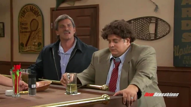 Desperate Guys Beg To Fuck A Sexy Lady In The Bar's Steamy Night