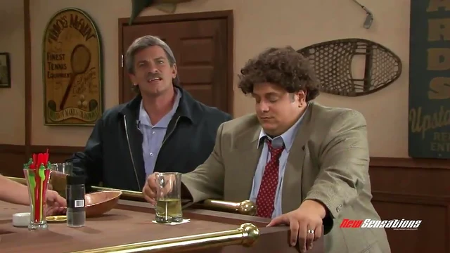 Desperate Guys Beg To Fuck A Sexy Lady In The Bar's Steamy Night