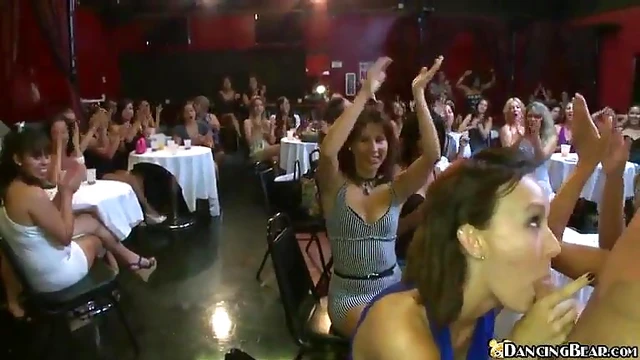 Sizzling Chicks Seduce With Oral Pleasure at Nightclub Orgies