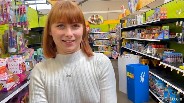 Passionate Ginger Gets Wet While Pleasing Herself With Zucchini Fantasy