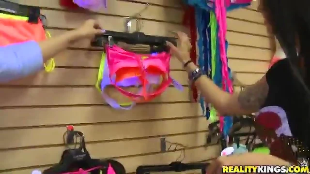 Shy Girl Buys Underwear but Gets Surprised by Intimate Sex-for-Cash Encounter