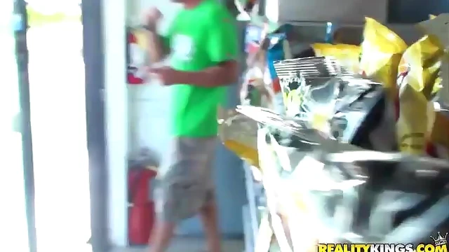 Amateur Latina Gets Fucked for Cash While Wearing Panties & Glasses