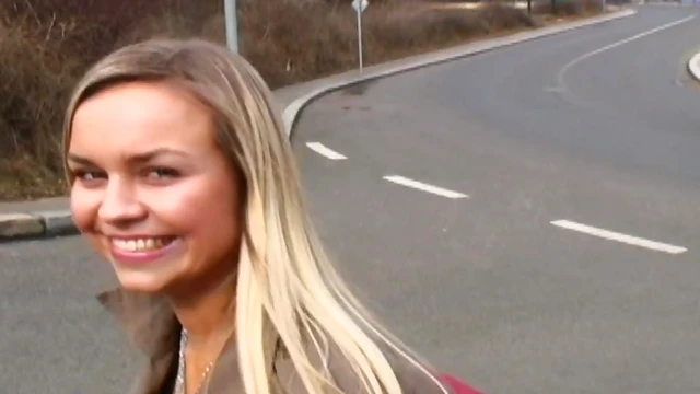 Exotic Czech Blonde Sluts It Out With Rough Public Sex Adventure