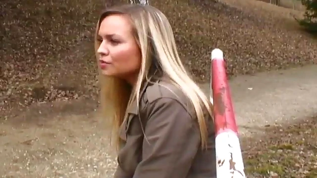Exotic Czech Blonde Sluts It Out With Rough Public Sex Adventure