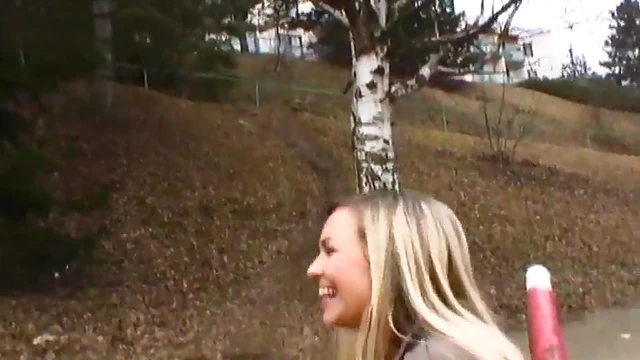 Exotic Czech Blonde Sluts It Out With Rough Public Sex Adventure