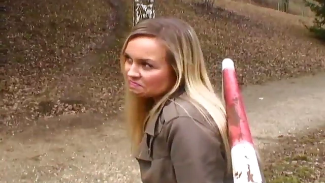 Exotic Czech Blonde Sluts It Out With Rough Public Sex Adventure