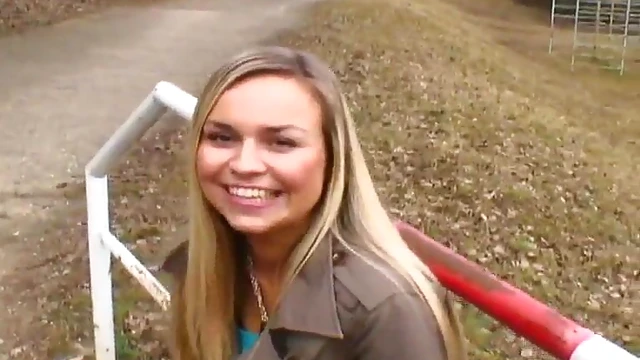 Exotic Czech Blonde Sluts It Out With Rough Public Sex Adventure