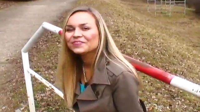Exotic Czech Blonde Sluts It Out With Rough Public Sex Adventure