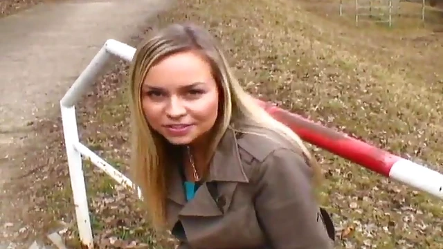 Exotic Czech Blonde Sluts It Out With Rough Public Sex Adventure