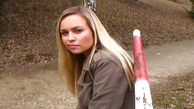 Exotic Czech Blonde Sluts It Out With Rough Public Sex Adventure