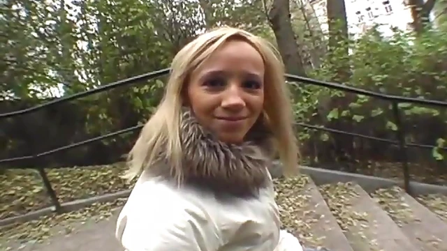 Blonde Goddess Sucks Hard Cock Before Hot PublicSex Encounter