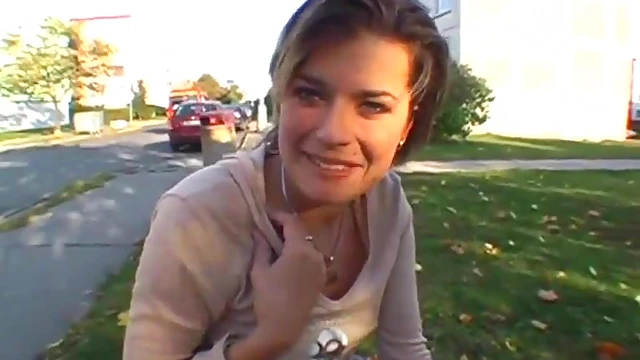 Beefy-Lipped Pussy Fucked Hard POV Style in Explicit Public Porn