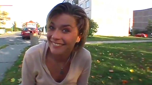 Beefy-Lipped Pussy Fucked Hard POV Style in Explicit Public Porn