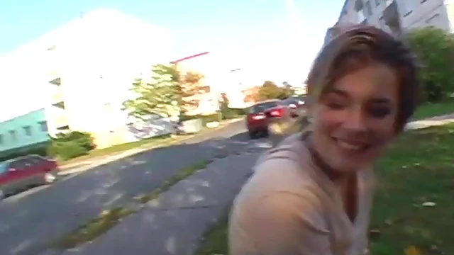 Beefy-Lipped Pussy Fucked Hard POV Style in Explicit Public Porn