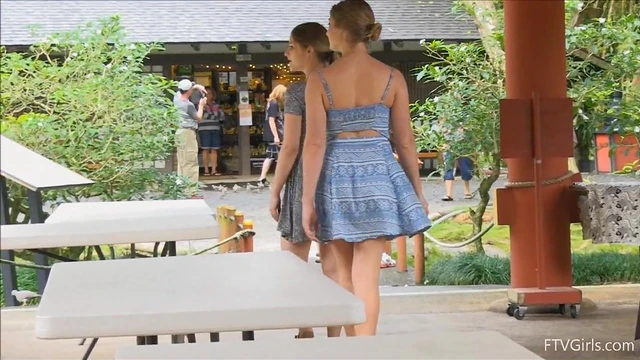 Travelling Duo: Nicole & Veronica Seduce Each Other With Teasing Touches