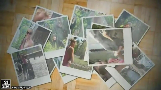 Kathia Nobili Flashes Her Ass Seductively at Zoo Visitors